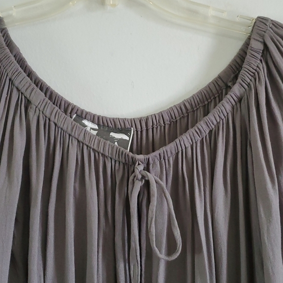 Young Fabulous & Broke Gray Long Sleeve Romper - Picture 4 of 6